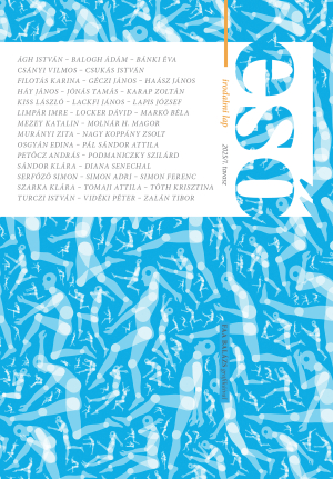 ESŐ 2025/1 - Mesterséges intelligencia; Csukás István-blokk lapborító